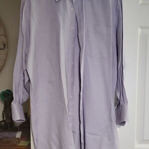 Nordstrom button down dress shirt light purple